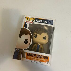 Funko Pop Doctor Who Tenth Doctor In Box 221